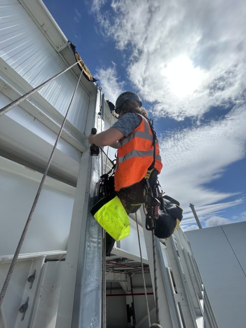 Rope access specialists UK — Rope Access Maintenance UK team at work